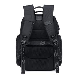ARCTIC HUNTER τσάντα πλάτης B00682 με θήκη laptop 15.6", USB, λουκέτο TSA, 23.5L, μαύρη | Προσωπική Φροντίδα | elabstore.gr