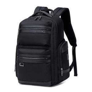 ARCTIC HUNTER τσάντα πλάτης B00682 με θήκη laptop 15.6", USB, λουκέτο TSA, 23.5L, μαύρη | Προσωπική Φροντίδα | elabstore.gr