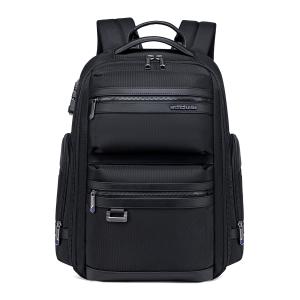 ARCTIC HUNTER τσάντα πλάτης B00682 με θήκη laptop 15.6", USB, λουκέτο TSA, 23.5L, μαύρη | Προσωπική Φροντίδα | elabstore.gr