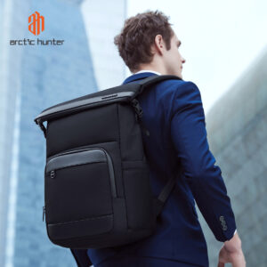 ARCTIC HUNTER τσάντα πλάτης B00684 με θήκη laptop 15.6", 18.5L, μαύρη | Προσωπική Φροντίδα | elabstore.gr