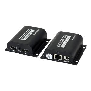 POWERTECH HDMI video extender CAB-H190 μέσω καλωδίου RJ45, 1080p/60Hz, έως 60m | Καλώδια - Αντάπτορες | elabstore.gr