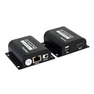 POWERTECH HDMI video extender CAB-H190 μέσω καλωδίου RJ45, 1080p/60Hz, έως 60m | Καλώδια - Αντάπτορες | elabstore.gr