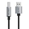 CABLETIME καλώδιο USB σε USB Type B CT-AMBM1, 480Mbps, 5m, μαύρο | Καλώδια - Αντάπτορες | elabstore.gr