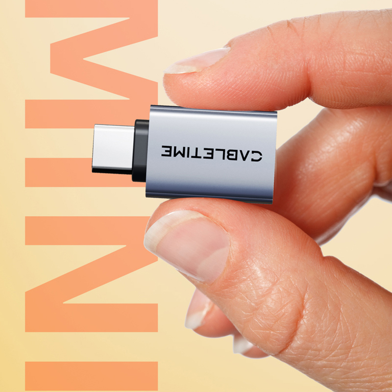 CABLETIME αντάπτορας USB-C σε USB CT-CMAF10-AG, 10Gbps, γκρι | eLabstore.gr CABLETIME αντάπτορας USB-C σε USB CT-CMAF10-AG, 10Gbps, γκρι - Image 6