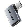 CABLETIME αντάπτορας USB-C CT-OTG41-AG, γωνιακός, USB4, 240W, 40Gbps, 8K, γκρι | eLabstore.gr CABLETIME αντάπτορας USB-C CT-OTG41-AG, γωνιακός, USB4, 240W, 40Gbps, 8K, γκρι | Καλώδια - Αντάπτορες | elabstore.gr