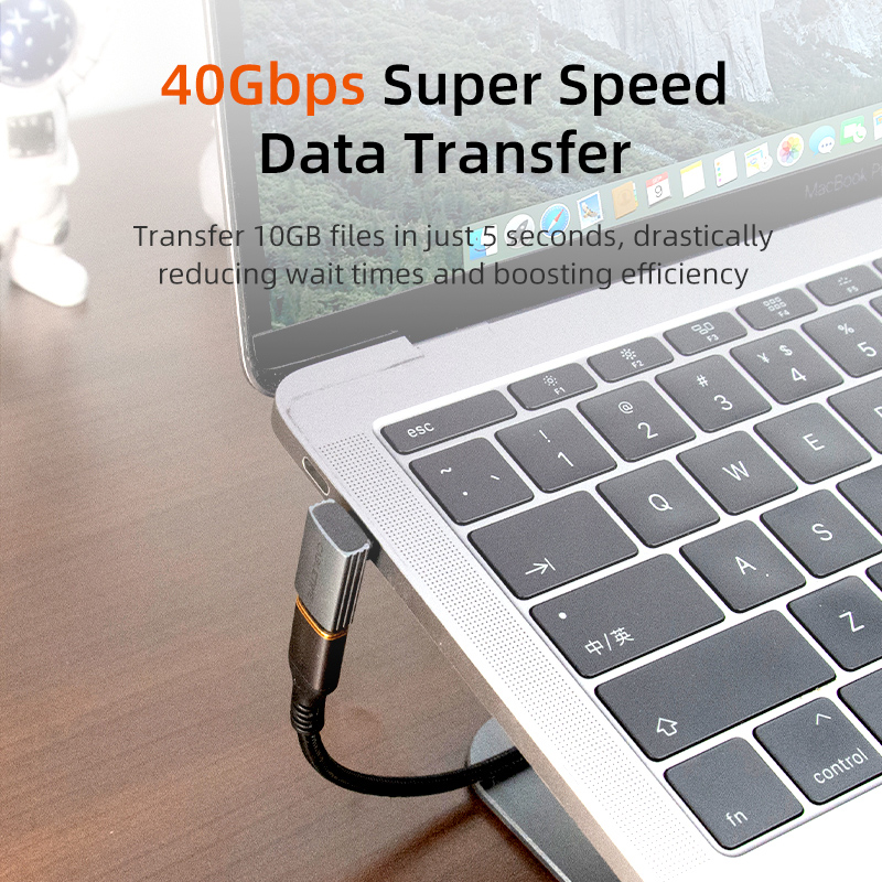 CABLETIME αντάπτορας USB-C CT-OTG42-AG, γωνιακός, USB4, 240W, 40Gbps, 8K, γκρι | eLabstore.gr CABLETIME αντάπτορας USB-C CT-OTG42-AG, γωνιακός, USB4, 240W, 40Gbps, 8K, γκρι | Καλώδια - Αντάπτορες | elabstore.gr