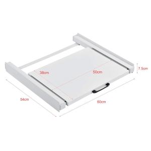 HOME USE συνδετικό πλυντηρίου/στεγνωτηρίου HUH-0194 με συρτάρι, 60x54x7.5cm | Οικιακός εξοπλισμός | elabstore.gr