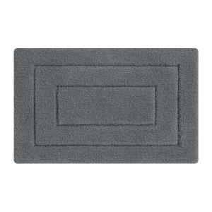 HOME USE πατάκι μπάνιου HUH-0202, αντιολισθητικό, 40 x 60cm, γκρι | Οικιακός εξοπλισμός | elabstore.gr