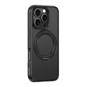 USAMS θήκη GZ US-BH894 για iPhone 16 Pro, διάφανη/μαύρη | Αξεσουάρ κινητών | elabstore.gr