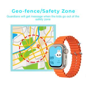 INTIME GPS smartwatch για παιδιά IT-069, 1.91", 2x κάμερες, 4G, IPX6, πορτοκαλί | GPS | elabstore.gr
