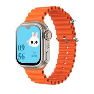 INTIME GPS smartwatch για παιδιά IT-069, 1.91", 2x κάμερες, 4G, IPX6, πορτοκαλί | GPS | elabstore.gr