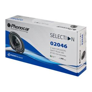 PHONOCAR σετ ηχεία αυτοκινήτου Selection 02046, 6.5", 90W, 2 δρόμων | Gadgets - Αξεσουάρ | elabstore.gr