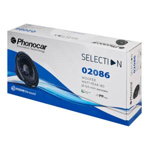 PHONOCAR σετ ηχεία αυτοκινήτου Selection 02086, 6.5", 90W, woofer | Gadgets - Αξεσουάρ | elabstore.gr