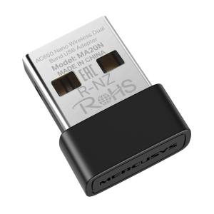 MERCUSYS ασύρματος USB αντάπτορας δικτύου MA20N, 650Mbps AC650, Ver 1.0 | Δικτυακά | elabstore.gr