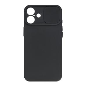 POWERTECH θήκη Camshield Soft MOB-1989 για iPhone 16 Plus, μαύρη | Αξεσουάρ κινητών | elabstore.gr