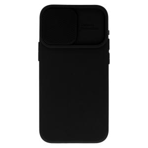 POWERTECH θήκη Camshield Soft MOB-1990 για iPhone 16 Pro, μαύρη | Αξεσουάρ κινητών | elabstore.gr