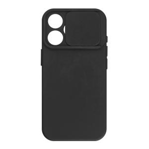 POWERTECH θήκη Camshield Soft MOB-1990 για iPhone 16 Pro, μαύρη | Αξεσουάρ κινητών | elabstore.gr