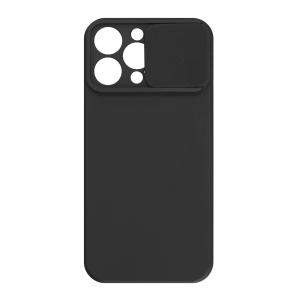 POWERTECH θήκη Camshield Soft MOB-1991 για iPhone 16 Pro Max, μαύρη | Αξεσουάρ κινητών | elabstore.gr