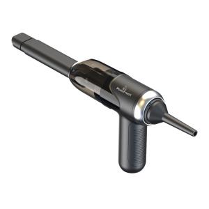POWERTECH 2 σε 1 σκουπάκι χειρός & air duster PT-1315, 60W, 4000mAh, μαύρο | Εργαλεία | elabstore.gr