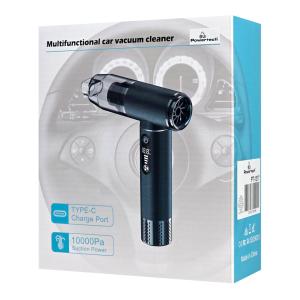 POWERTECH 2 σε 1 σκουπάκι χειρός & air duster PT-1317, 75W, 5000mAh, μαύρο | Εργαλεία | elabstore.gr