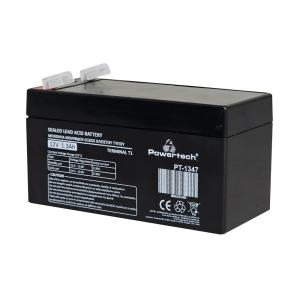POWERTECH μπαταρία μολύβδου PT-1347, 12V 1.3Ah, T1 | Τροφοδοσία Ρεύματος | elabstore.gr
