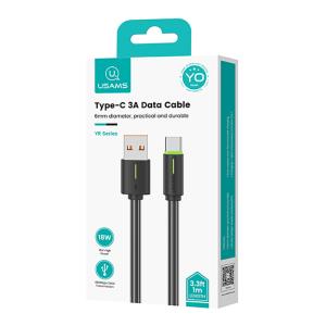 USAMS καλώδιο USB-C σε USB US-SJ732, 18W, 480Mbps, 1m, μαύρο | eLabstore.gr USAMS καλώδιο USB-C σε USB US-SJ732, 18W, 480Mbps, 1m, μαύρο | Καλώδια - Αντάπτορες | elabstore.gr
