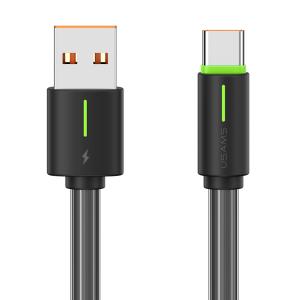 USAMS καλώδιο USB-C σε USB US-SJ732, 18W, 480Mbps, 1m, μαύρο | Καλώδια - Αντάπτορες | elabstore.gr