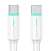 USAMS καλώδιο USB-C US-SJ734, 60W, 480Mbps, 1m, λευκό | eLabstore.gr USAMS καλώδιο USB-C US-SJ734, 60W, 480Mbps, 1m, λευκό | Καλώδια - Αντάπτορες | elabstore.gr