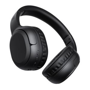 USAMS headphones YG23, ασύρματα & ενσύρματα, Φ40mm, 300mAh, μαύρα | eLabstore.gr
