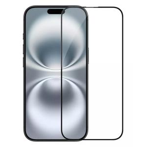 POWERTECH tempered glass 5D TGC-0711 για iPhone 16, full glue | Αξεσουάρ κινητών | elabstore.gr