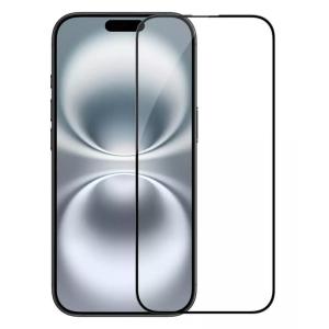 POWERTECH tempered glass 5D TGC-0713 για iPhone 16 Plus, full glue | Αξεσουάρ κινητών | elabstore.gr