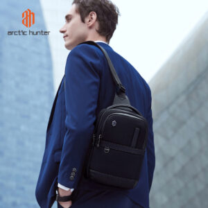 ARCTIC HUNTER τσάντα Crossbody XB00678, 2.4L, μαύρη | Προσωπική Φροντίδα | elabstore.gr
