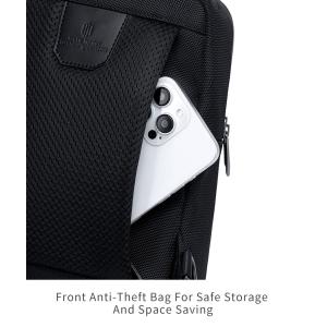 ARCTIC HUNTER τσάντα Crossbody XB00678, 2.4L, μαύρη | Προσωπική Φροντίδα | elabstore.gr