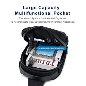 ARCTIC HUNTER τσάντα Crossbody XB00693, 2.7L, μαύρη | Προσωπική Φροντίδα | elabstore.gr