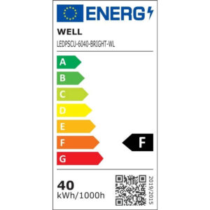 Φωτιστικό Τετράγωνο 40W 6500k Well LEDPSCU-6040-BRIGHT-WL | Φωτισμός | elabstore.gr