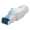 GOOBAY βύσμα RJ45 65941, CAT 6A UTP, tool-free, λευκό | Καλώδια - Αντάπτορες | elabstore.gr
