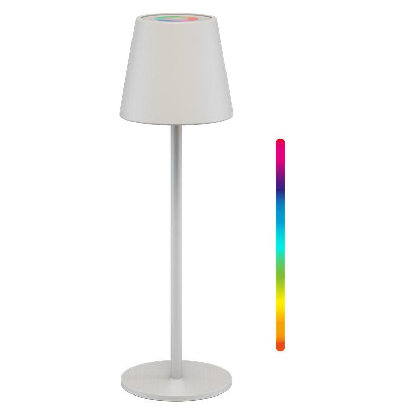 GOOBAY επιτραπέζιο φωτιστικό 73928, RGB, επαναφορτιζόμενο, λευκό | eLabstore.gr GOOBAY επιτραπέζιο φωτιστικό 73928, RGB, επαναφορτιζόμενο, λευκό | Φωτισμός | elabstore.gr