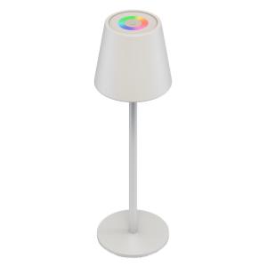 GOOBAY επιτραπέζιο φωτιστικό 73928, RGB, επαναφορτιζόμενο, λευκό | Φωτισμός | elabstore.gr