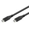 GOOBAY καλώδιο USB-C 74193, USB4, 100W, 40Gbps, 8K/60Hz, 2m, μαύρο | Καλώδια - Αντάπτορες | elabstore.gr