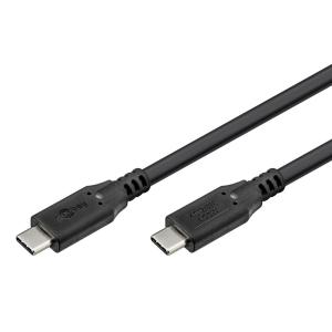 GOOBAY καλώδιο USB-C 74193, USB4, 100W, 40Gbps, 8K/60Hz, 2m, μαύρο | Καλώδια - Αντάπτορες | elabstore.gr