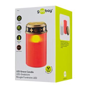 GOOBAY LED φωτιστικό κερί αφιέρωσης 74366, 2400K, IP44, κόκκινο | eLabstore.gr GOOBAY LED φωτιστικό κερί αφιέρωσης 74366, 2400K, IP44, κόκκινο | Φωτισμός | elabstore.gr