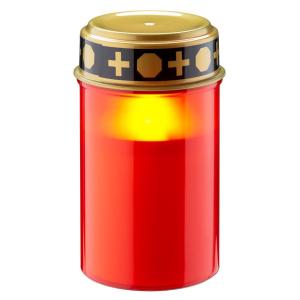GOOBAY LED φωτιστικό κερί αφιέρωσης 74366, 2400K, IP44, κόκκινο | Φωτισμός | elabstore.gr