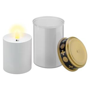 GOOBAY LED φωτιστικό κερί αφιέρωσης 74367, 2400K, IP44, λευκό | eLabstore.gr GOOBAY LED φωτιστικό κερί αφιέρωσης 74367, 2400K, IP44, λευκό | Φωτισμός | elabstore.gr