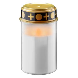 GOOBAY LED φωτιστικό κερί αφιέρωσης 74367, 2400K, IP44, λευκό | Φωτισμός | elabstore.gr