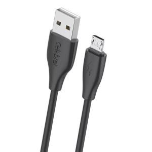 CELEBRAT καλώδιο micro USB σε USB CB-31, 15W, 480Mbps, 1m, μαύρο | Καλώδια - Αντάπτορες | elabstore.gr