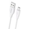 CELEBRAT καλώδιο micro USB σε USB CB-31, 15W, 480Mbps, 1m, λευκό | Καλώδια - Αντάπτορες | elabstore.gr