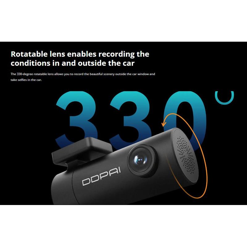 DDPAI smart κάμερα αυτοκινήτου MINI Pro, 1296p, WiFi | eLabstore.gr DDPAI smart κάμερα αυτοκινήτου MINI Pro, 1296p, WiFi - Image 6
