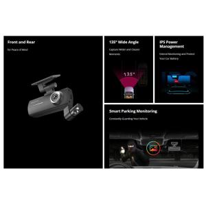 DDPAI smart σετ καμερών αυτοκινήτου N1 Dual, 1296p/1080p, WiFi | Gadgets - Αξεσουάρ | elabstore.gr