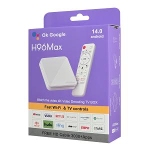H96 MAX TV Box H313, 4K, 2/16GB, WiFi 6, Bluetooth, Android 14 | Εικόνα & Ήχος | elabstore.gr