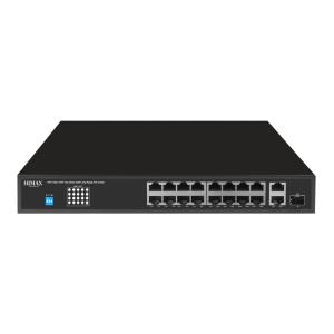 HIMAX PoE switch PS11602FE-L, 16x Ethernet PoE/2x Ethernet/2x SFP θύρες, έως 1000Mbps | Δικτυακά | elabstore.gr